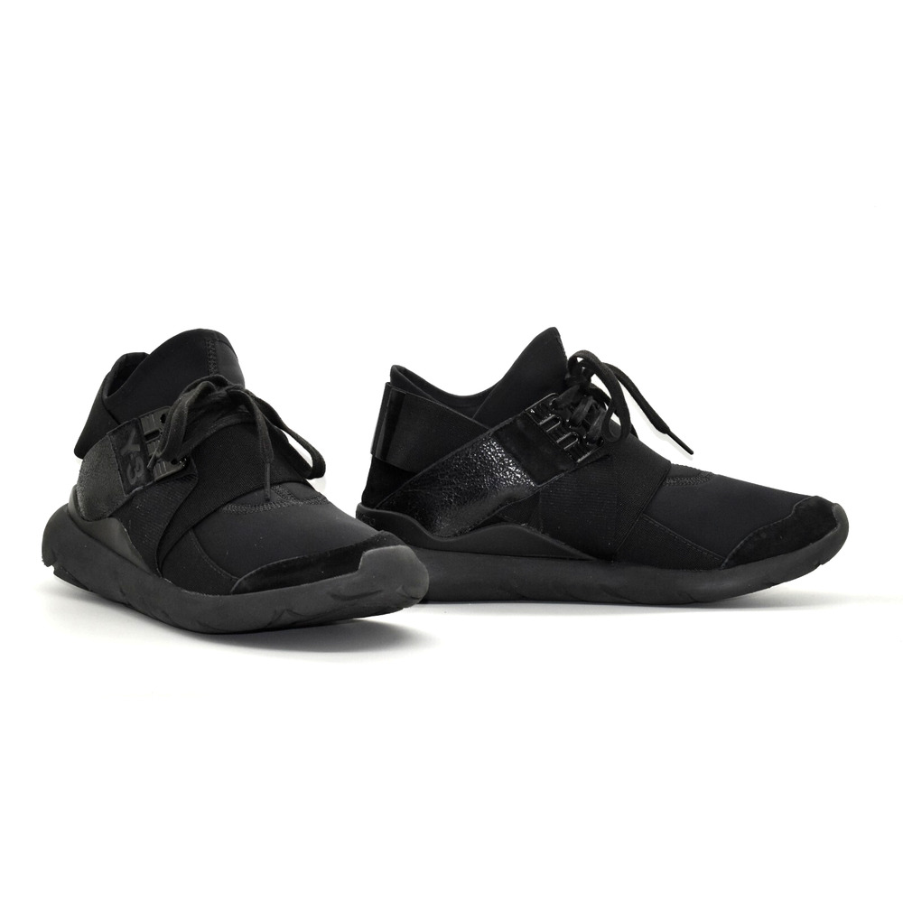 B7 Auth ADIDAS Y-3 YOHJI YAMAMOTO QASA Elle Lace Sneaker Shoes S77900 Sz 8 $150